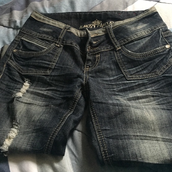 Denim Capris