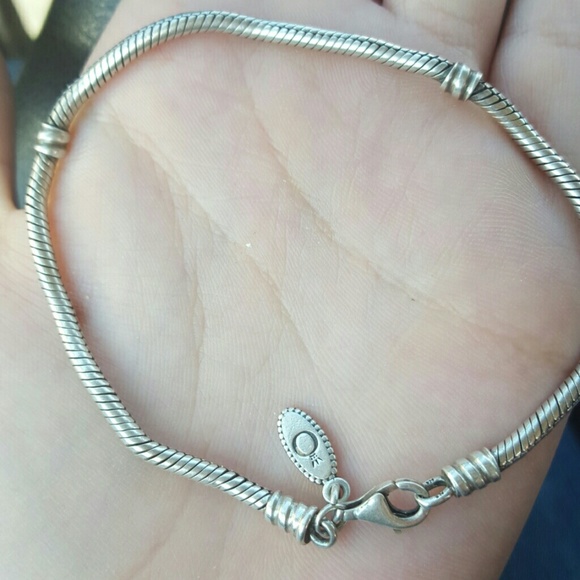 Authentic large pandora bracelet