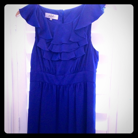 Tibi Purple Silk Dress Size 4