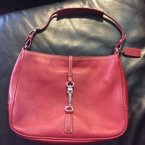 Authentic Coach purse Red