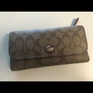 Coach Monogram Wallet