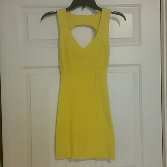 Bright Yellow Dress by MUSTARD SEED