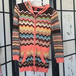 vintage zip up hoodie