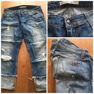 Joes "worn" Capri jeans