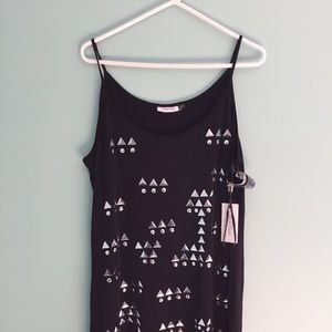 Black Calvin Klien dress with silver studs