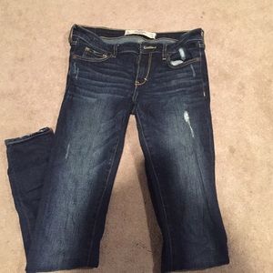 Abercrombie distressed jeans
