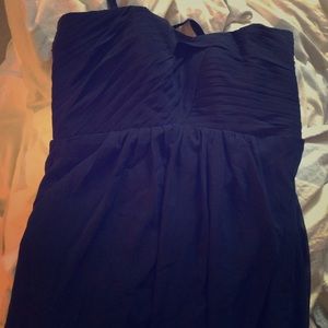 BRIDESMAID DRESS Navy size 14