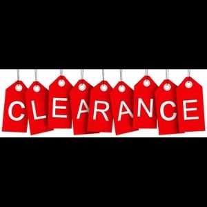Closet Clearance on EVERYTHING!!!!