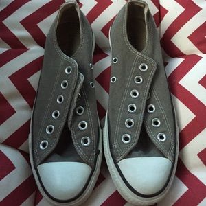 Grey converse