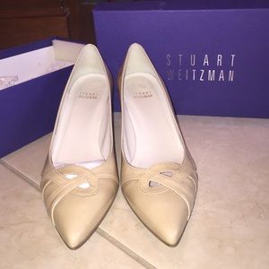 Stuart Weitzman nude heels
