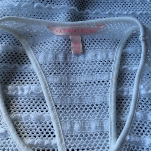 Victoria's Secret white beach cover up!