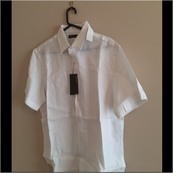 TWO Perry Ellis Principles Short Sleeve Shirts NWT