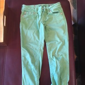 Miss me mint green skinny Jeans