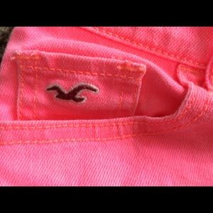 Hot pink hollister shorts!