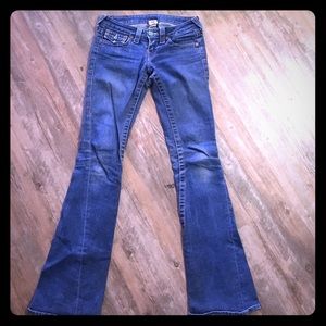 True Religion Runway Flare Jeans