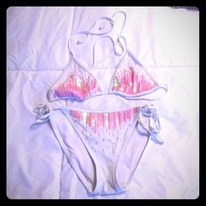 Victoria Secret bathing suit.