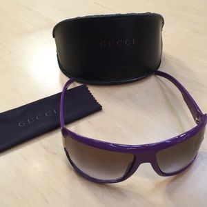 Purple GUCCI Sunglasses