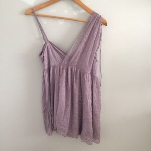 Free People light purple top