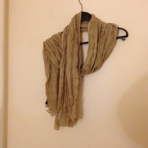 Tan scarf