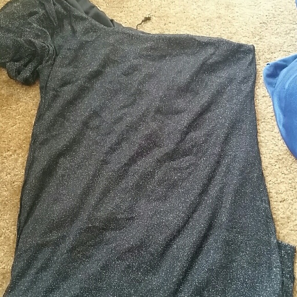 Sparkly one shoulder dress