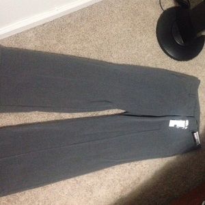 New York & Co sz 4 gray wide leg slacks