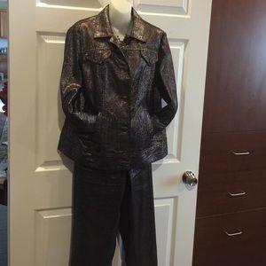 Leopard printed Jackets & pants