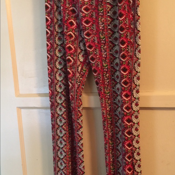 RAGA Pants - Comfy raga printed bell flare