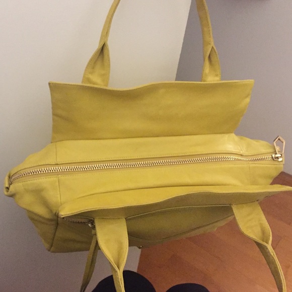 Botkier Trigger Satchel in Yellow - Picture 3 of 4