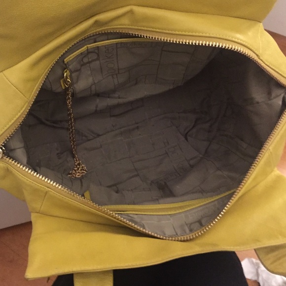 Botkier Trigger Satchel in Yellow - Picture 4 of 4