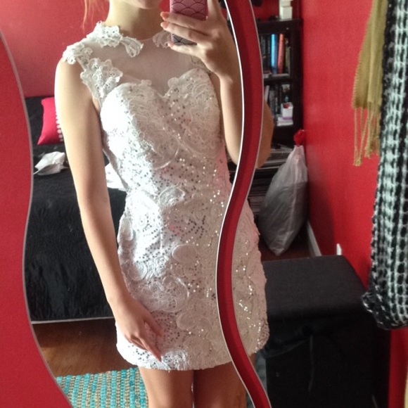 David's Bridal dress!