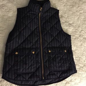 J.crew quilted vest