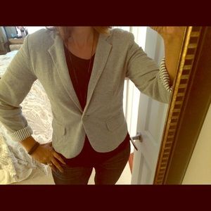 Cynthia Rowley Grey Knit Jacket