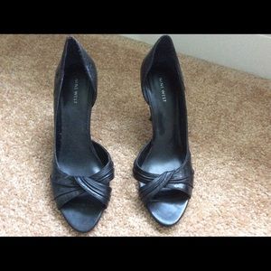 Nine West black heels