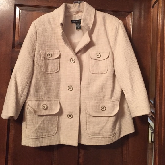 Winter white jacket