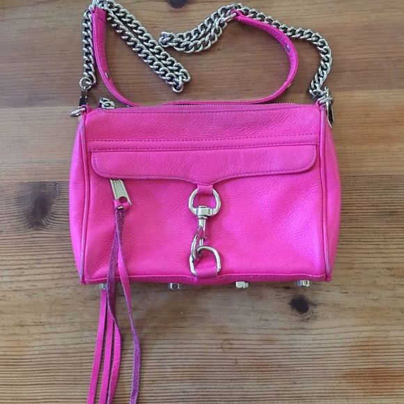 Rebecca Minkoff Handbags - AUTHENTIC PINK REBECCA MINKOFF MINI MAC