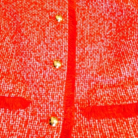 Talbots Red & White Blazer - Picture 2 of 3