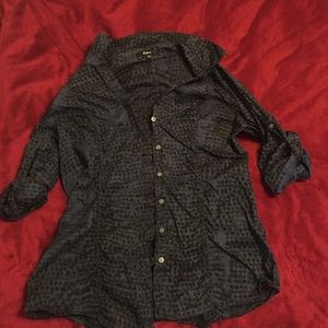Express button up blouse