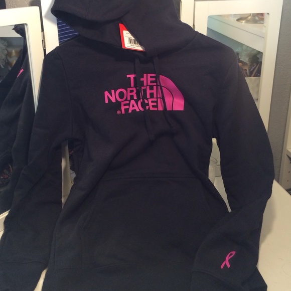 north face breast cancer hoodie