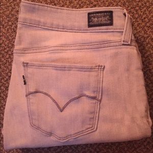 Levi's Gray Skinny Jeans/Jeggings