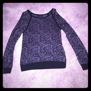 Black printed Limited sweater