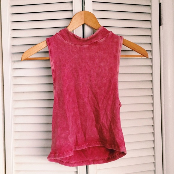 Cut off acid wash tank