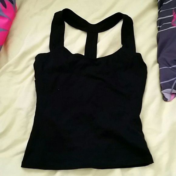 Black Sexy Caged Back Crop Top