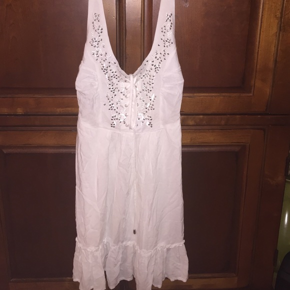 White summer dress