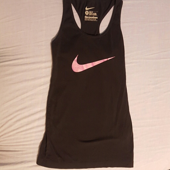 Navy blue and purple Nike tank
