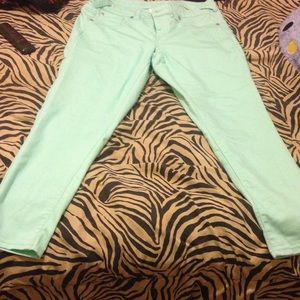 Mint jeggings
