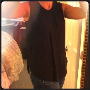 Vince Camuto Black sleeveless blouse