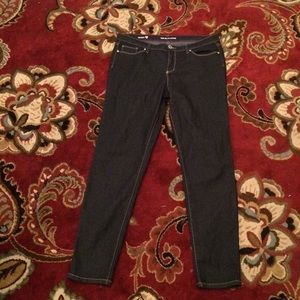 Dark blue jeggings size 15/16
