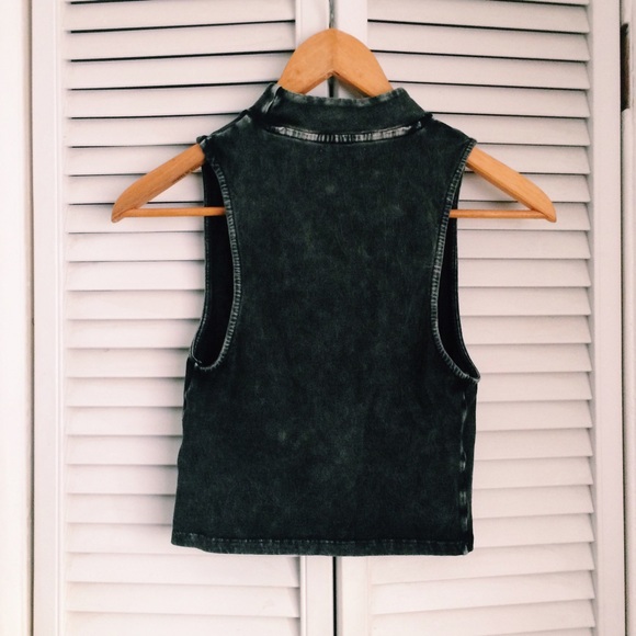 Cut off acid wash tank