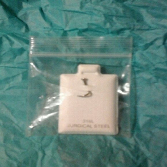 Curved Nose Piercing Surgical Steel (Never Used)