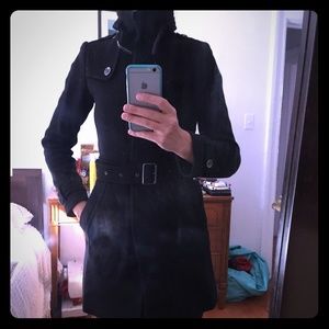 Burberry rushworth wool cashmere coat size 2